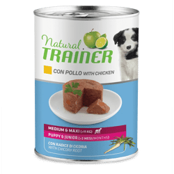 Natural Trainer Puppy&Junior Medium Maxi - Pollo 