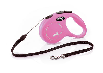 Flexi New Classic Corda Rosa, S, 8mt