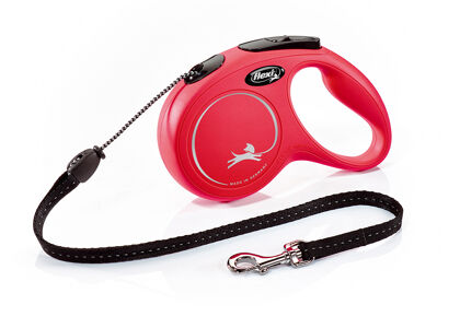 Flexi New Classic Corda Rosso, M, 5mt