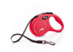Flexi New Classic Fettuccia Rosso - S - 5mt