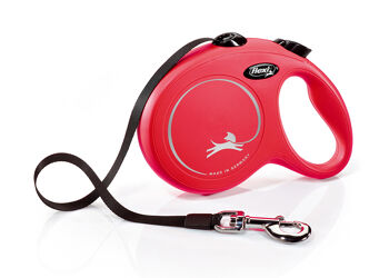 Flexi New Classic Fettuccia Rosso - L - 5mt