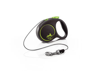 Flexi Black Design Corda Verde - XS- 3mt