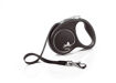 Flexi Black Design Fettuccia Argento - S - 5mt