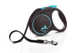 Flexi Black Design Fettuccia Blu - L - 5mt