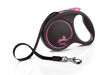 Flexi Black Design Fettuccia Rosa - L - 5mt