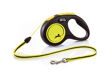 Flexi New Neon Corda Nero Fluo - S - 5mt