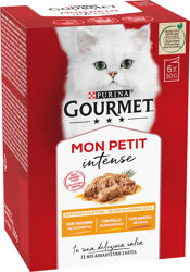 Gourmet Mon Petit Delights - Anatra, Pollo e Tacchino - 6x50g