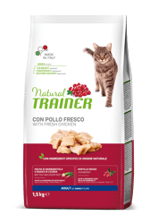 Natural Trainer Cat Adult Pollo -1.5kg