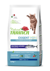 Natural Trainer Cat Exigent Pesce Azzurro - 1.5kg