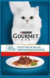 Gourmet Perle Filettini in Salsa- Manzo -85g