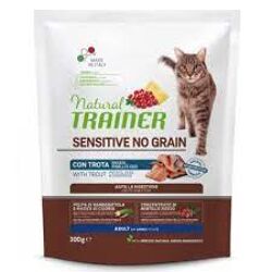 Natural Trainer Cat Sensitive No Grain Trota - 300g