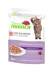 Natural Trainer Cat Mature -Salmone -85g