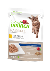 Natural Trainer Cat Hairball - Pollo - 85g