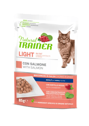 Natural Trainer Cat Ideal Weight -Salmone - 85g