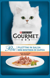 Gourmet Perle Filettini in Salsa- Salmone - 85g