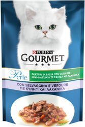 Gourmet Perle Filettini in Salsa - Selvaggina e Verdure - 85g