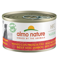 HFC Natural Dog-Manzo con Prosciutto-95g