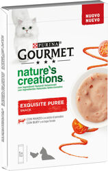 Gourmet Nature's Creations Puree - Manzo e Pomodoro -50g
