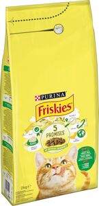 Friskies 5 Promises, Coniglio, Pollo e Verdure, 2kg