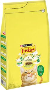 Friskies 5 Promises, Coniglio, Pollo e Verdure, 4kg
