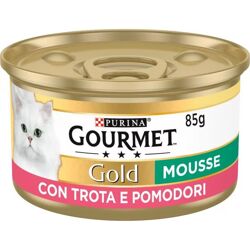 Gourmet Gold Mousse - Trota e Pomodorini - 85g