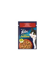 Felix Sensations in Gelatina, Manzo e Pomodoro, 85g