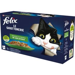 Felix Le Ghiottonerie Multipack 12 Pezzi - Selezioni con Verdure