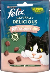 Felix Naturally Delicious - Salmone e Spinaci - 50g