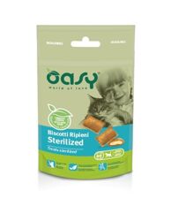 Oasy Snack Cat BISCOTTI - Sterilized