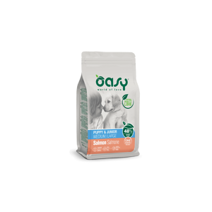 Oasy Dry Dog OAP Puppy Salmone, Medium Large, 2.5kg