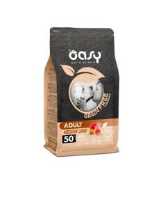 Oasy Dry Dog GRAIN FREE Adult Agnello, Medium Large, 2.5kg
