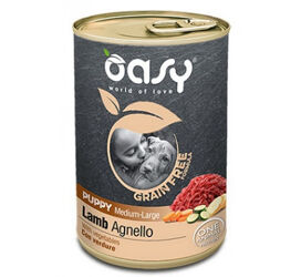 Oasy Wet Dog GRAIN FREE Puppy - Agnello Medium Large - 400g