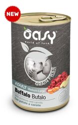 Oasy Wet Dog GRAIN FREE Adult - Bufalo Medium Large - 400g