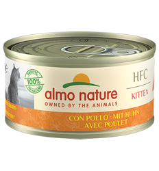 HFC Natural Cat Kitten-Pollo-70g
