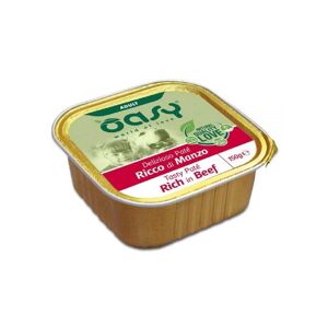 Oasy Wet Dog Delizioso Paté Adult, Manzo, 150g