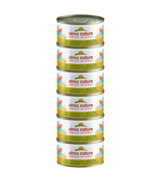 ALMO NATURE Natural Cat Mega Pack 6 pezzi - Pollo con Formaggio 