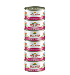 ALMO NATURE Natural Cat Mega Pack 6 pezzi - Pollo con Fegato 
