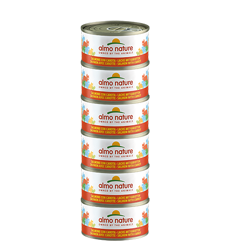 ALMO NATURE Jelly Cat Mega Pack 6 pezzi - Salmone con Carote