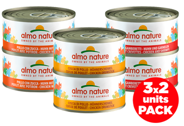 ALMO NATURE Cat Multi Pack 6 pezzi - Pollo Items 