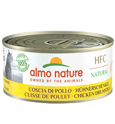 HFC Natural Cat-Coscia di Pollo-150g