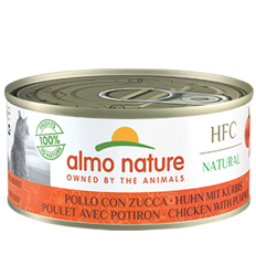 HFC Natural Cat-Pollo con Zucca-150g