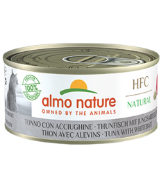 HFC Natural Cat-Tonno con Acciughine-150g