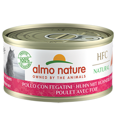 HFC Natural Cat-Pollo con Fegatini-70g