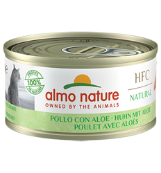 HFC Natural Cat-Pollo con Aloe-70g