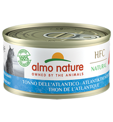 HFC Natural Cat-Tonno dell'Atlantico-70g