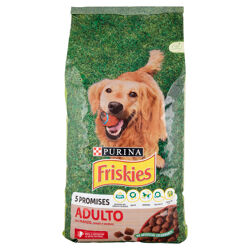 Friskies 5 Promises Adult - Manzo, Cereali e Verdure - 12kg