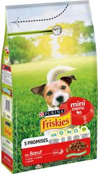 Friskies 5 Promises Mini Menù - Manzo e Verdure - 1.5kg
