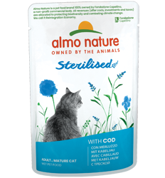 HOLISTIC Functional Cat Sterilised -Merluzzo-70g