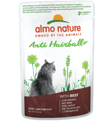 HOLISTIC Functional Cat Anti Hairball-Manzo-70g