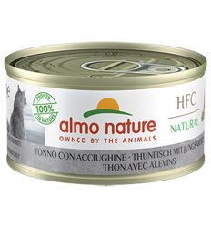 HFC Natural Cat-Tonno con Acciughine-70g